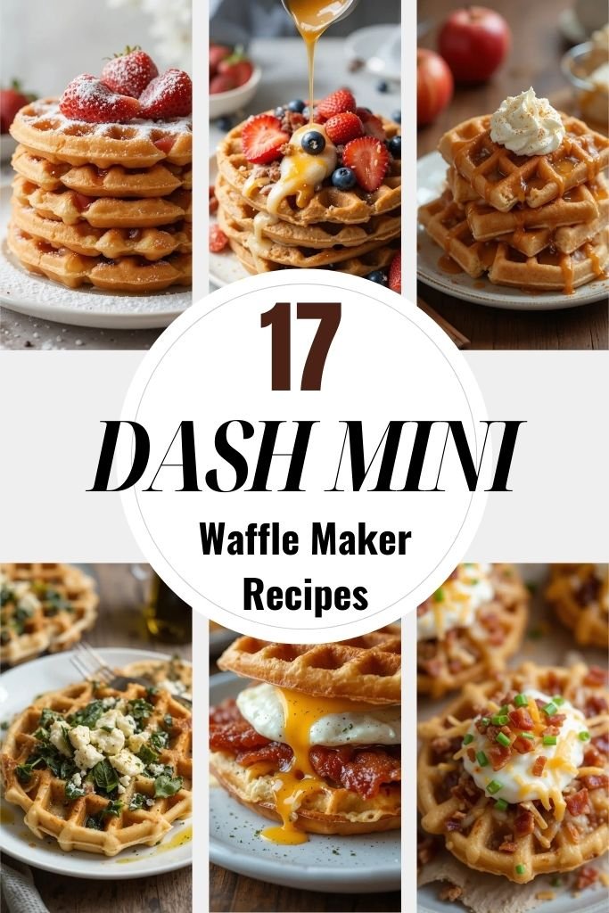 17 Dash Mini Waffle Maker Recipes