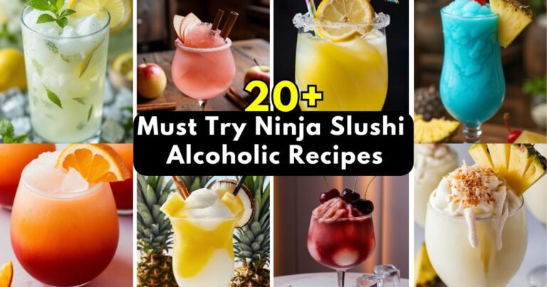 Ninja Slushi Alcoholic Recipes