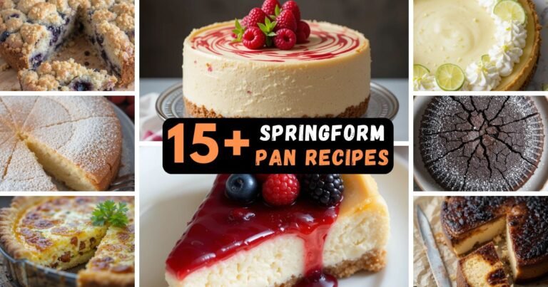 Springform Pan Recipes