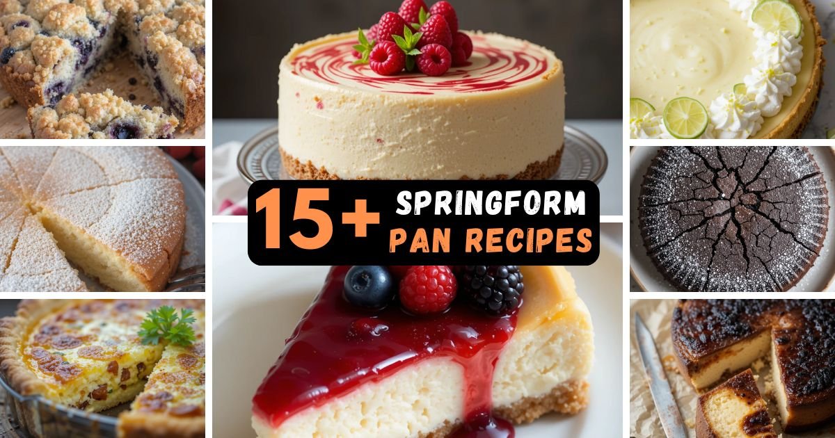 Springform Pan Recipes