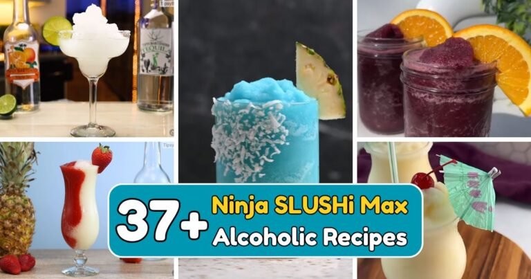 Ninja SLUSHi Max Alcoholic Recipes
