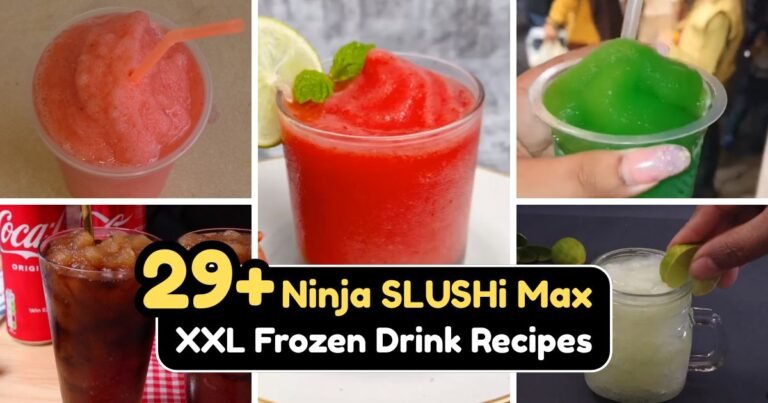 Ninja SLUSHi Max XXL Frozen Drink Recipes