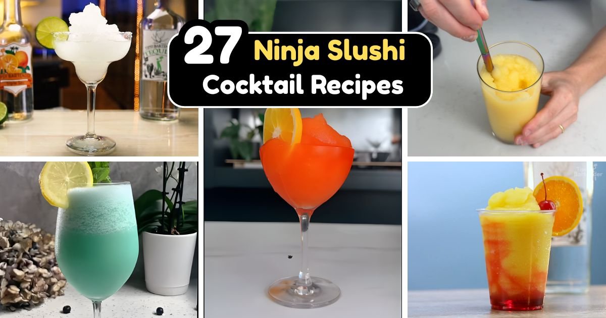 Ninja Slushi Cocktail Recipes