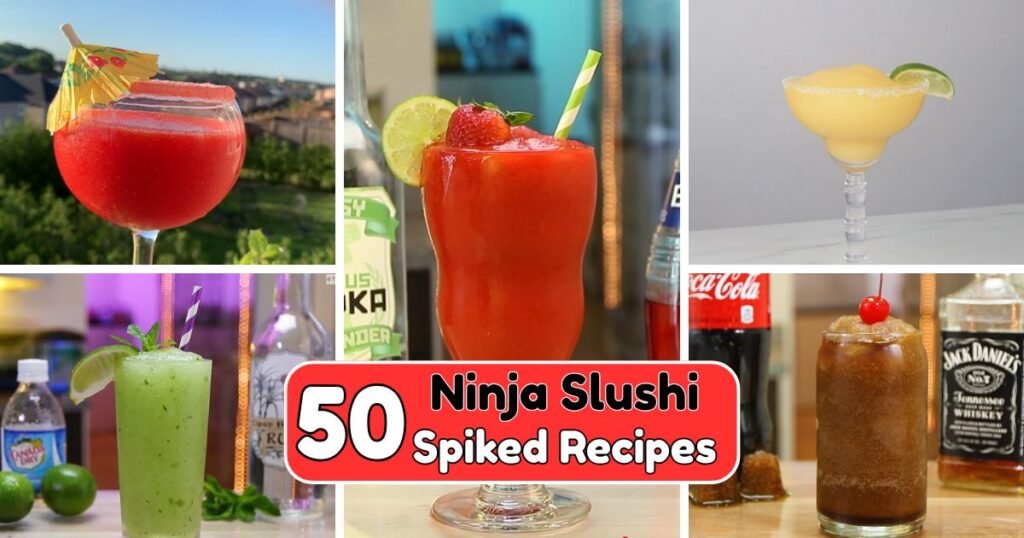 Ninja Slushi Spiked Recipes