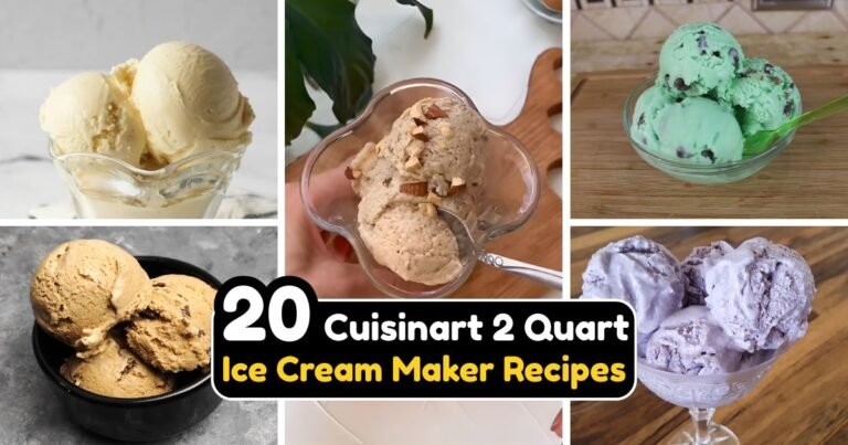 Cuisinart 2 Quart Ice Cream Maker Recipes