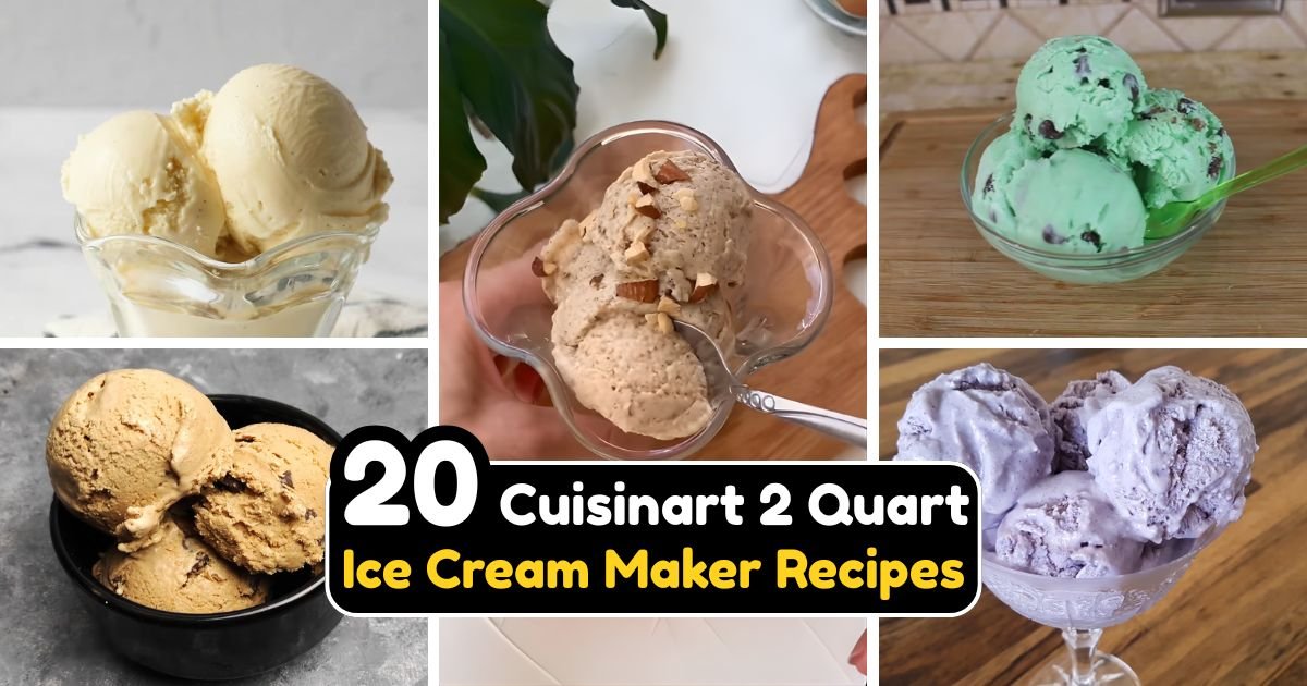 Cuisinart 2 Quart Ice Cream Maker Recipes