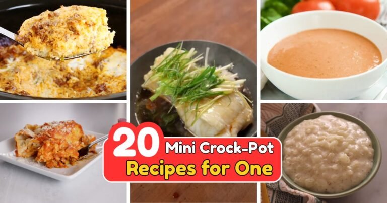 Mini Crock-Pot Recipes for One