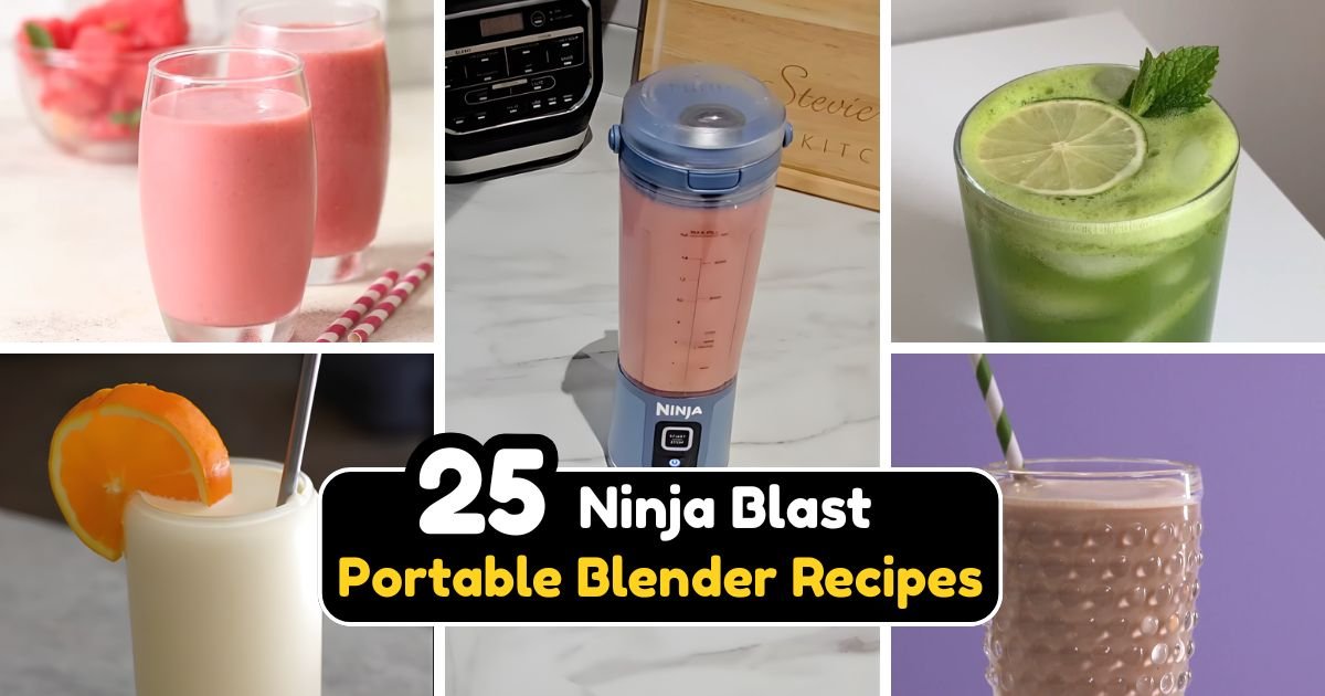 Ninja Blast Portable Blender Recipes
