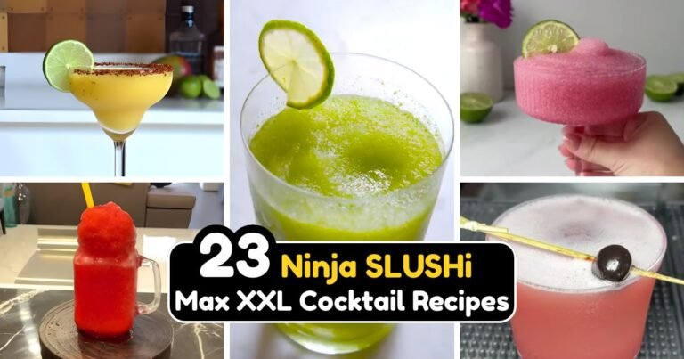 Ninja SLUSHi Max XXL Cocktail Recipes_
