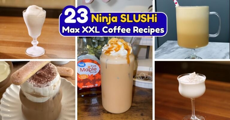 Ninja SLUSHi Max XXL Coffee Recipes