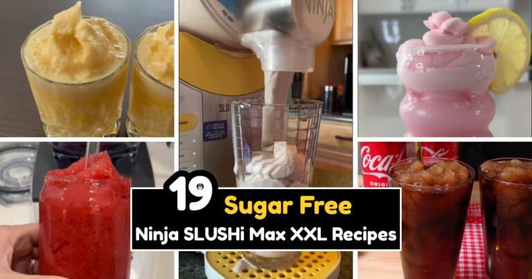 Sugar Free Ninja SLUSHi Max XXL Recipes