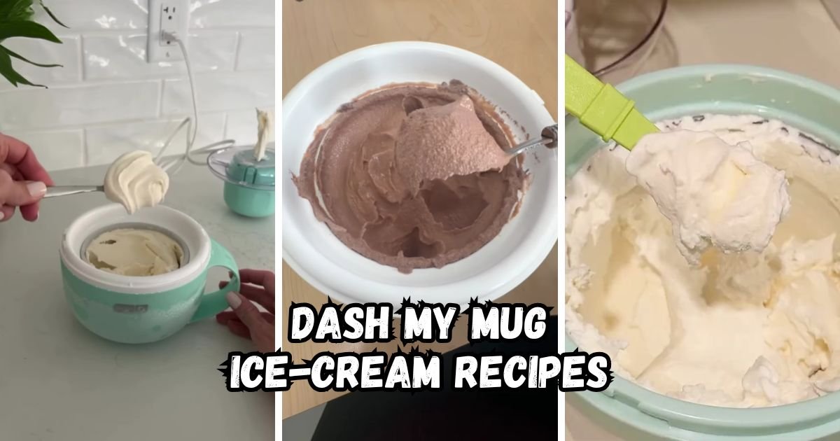 Dash My Mug Ice-cream Recipes