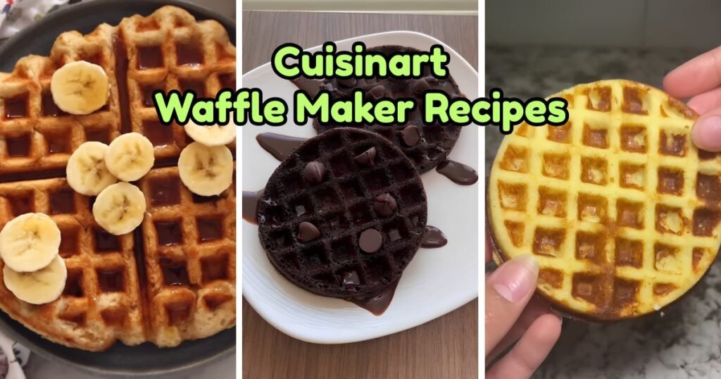 Cuisinart Waffle Maker Recipes