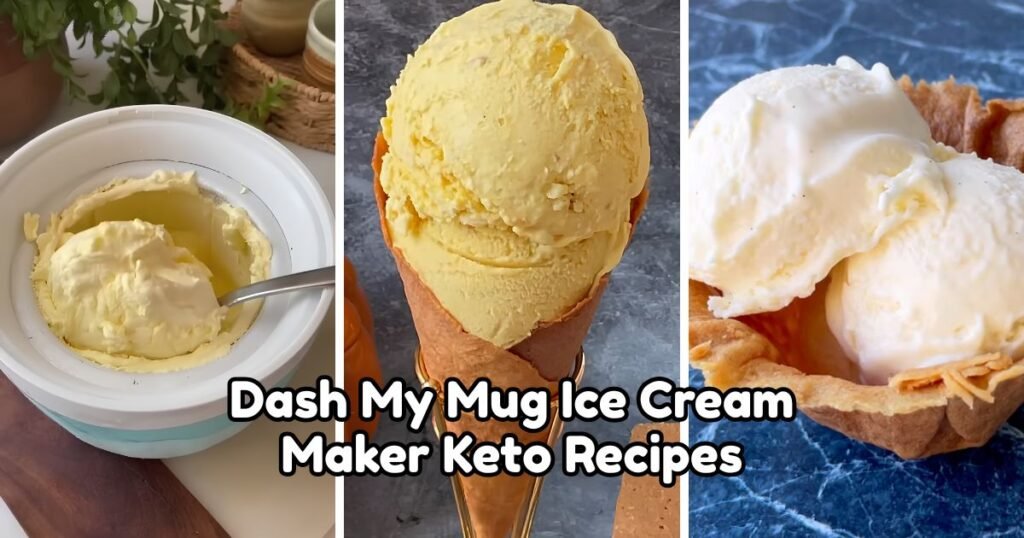 Dash My Mug Ice Cream Maker Keto Recipes