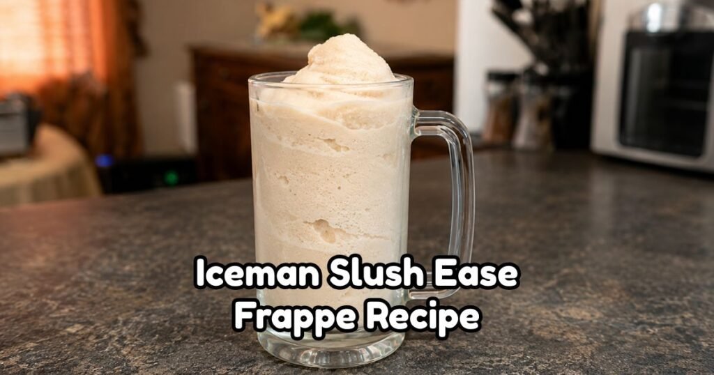 Iceman Slush Ease Frappe Recipe