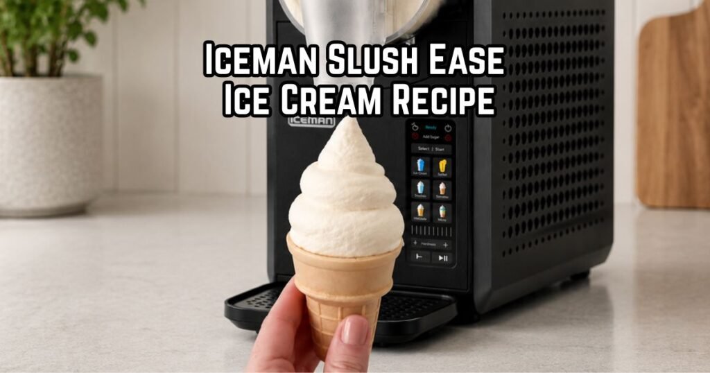 Iceman Slush Ease Ice Cream Recipe