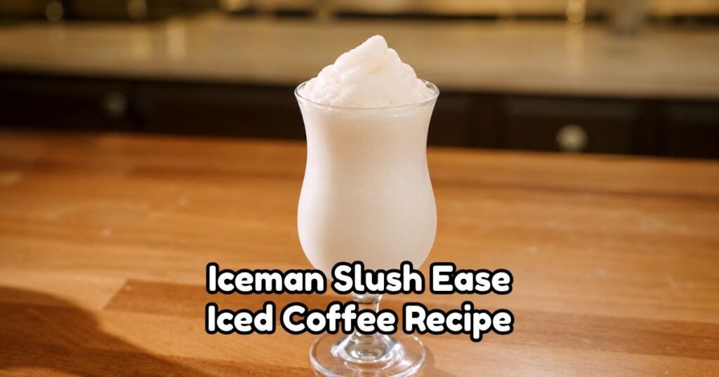Iceman Slush Ease Iced Coffee Recipe