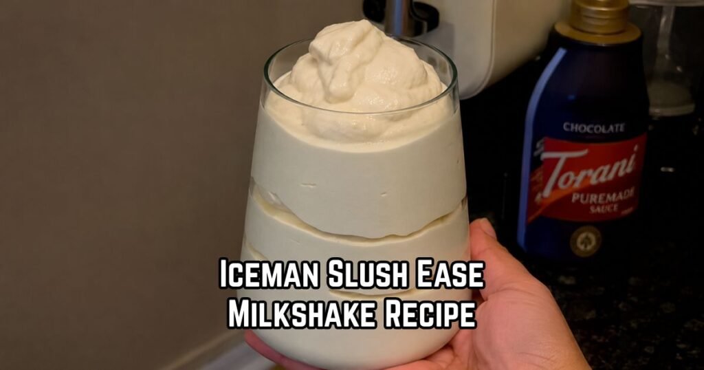Iceman Slush Ease Milkshake Recipe
