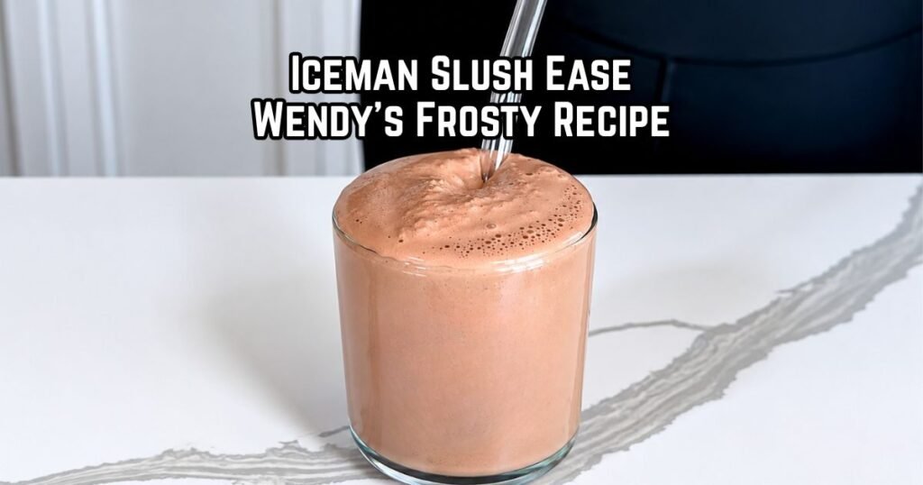 Iceman Slush Ease Wendy's Frosty Recipe