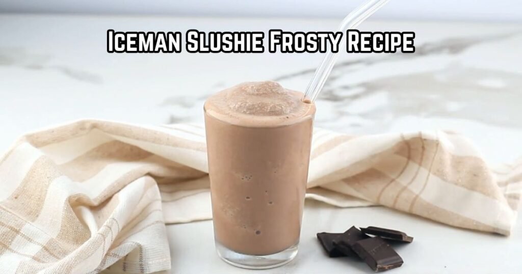 Iceman Slushie Frosty Recipe