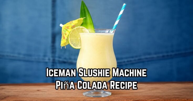 Iceman Slushie Machine Piña Colada Recipe
