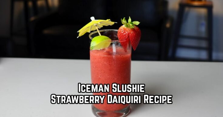 Iceman Slushie Strawberry Daiquiri Recipe