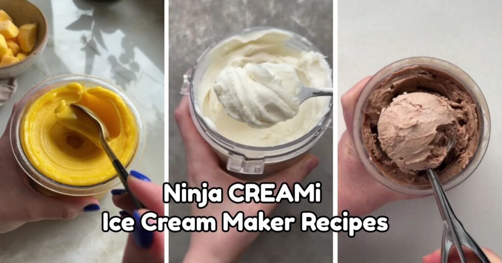 Ninja CREAMi Ice Cream Maker Recipes