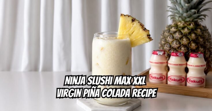 Ninja SLUSHi Max XXL Virgin Piña Colada Recipe
