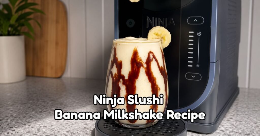Ninja Slushi Banana Milkshake Recipe