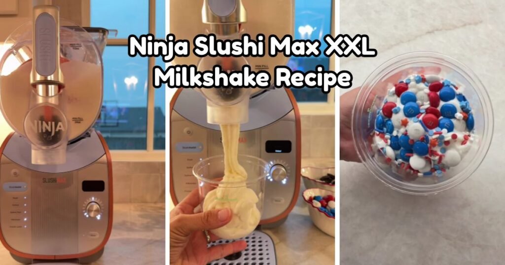 Ninja Slushi Max XXL Milkshake Recipe