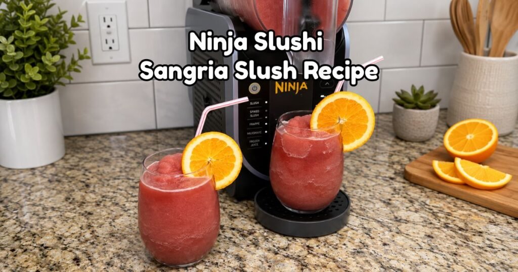 Ninja Slushi Sangria Slush Recipe