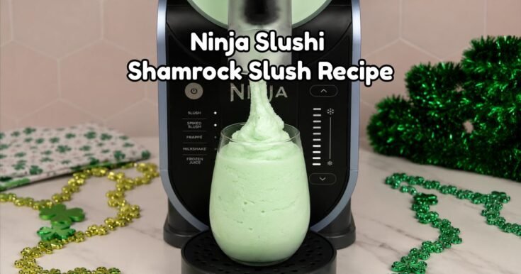 Ninja Slushi Shamrock Slush Recipe