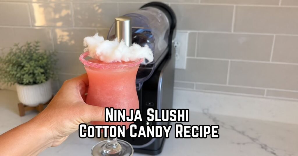 Ninja Slushi Cotton Candy Recipe