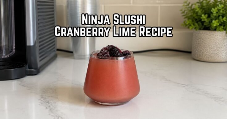 Ninja Slushi Cranberry Lime Recipe
