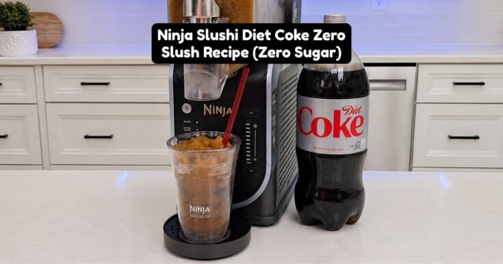 Ninja Slushi Diet Coke Zero Slush Recipe (Zero Sugar)