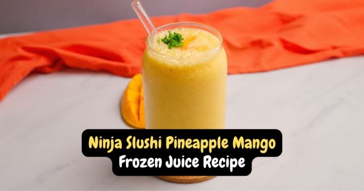 Ninja Slushi Pineapple Mango Frozen Juice Recipe